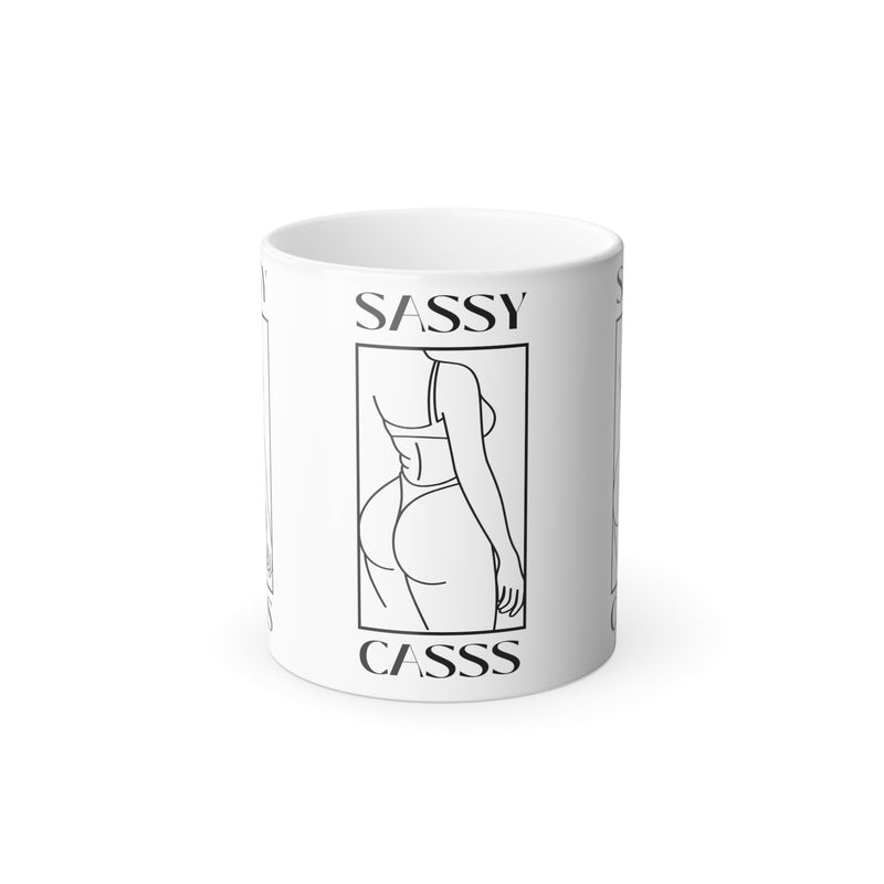 SASSY CASSS - Color Morphing Mug, 11oz